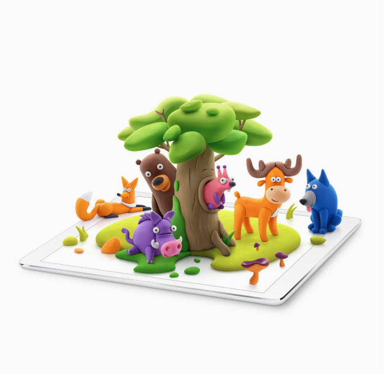 Hey Clay Forest Animals .png