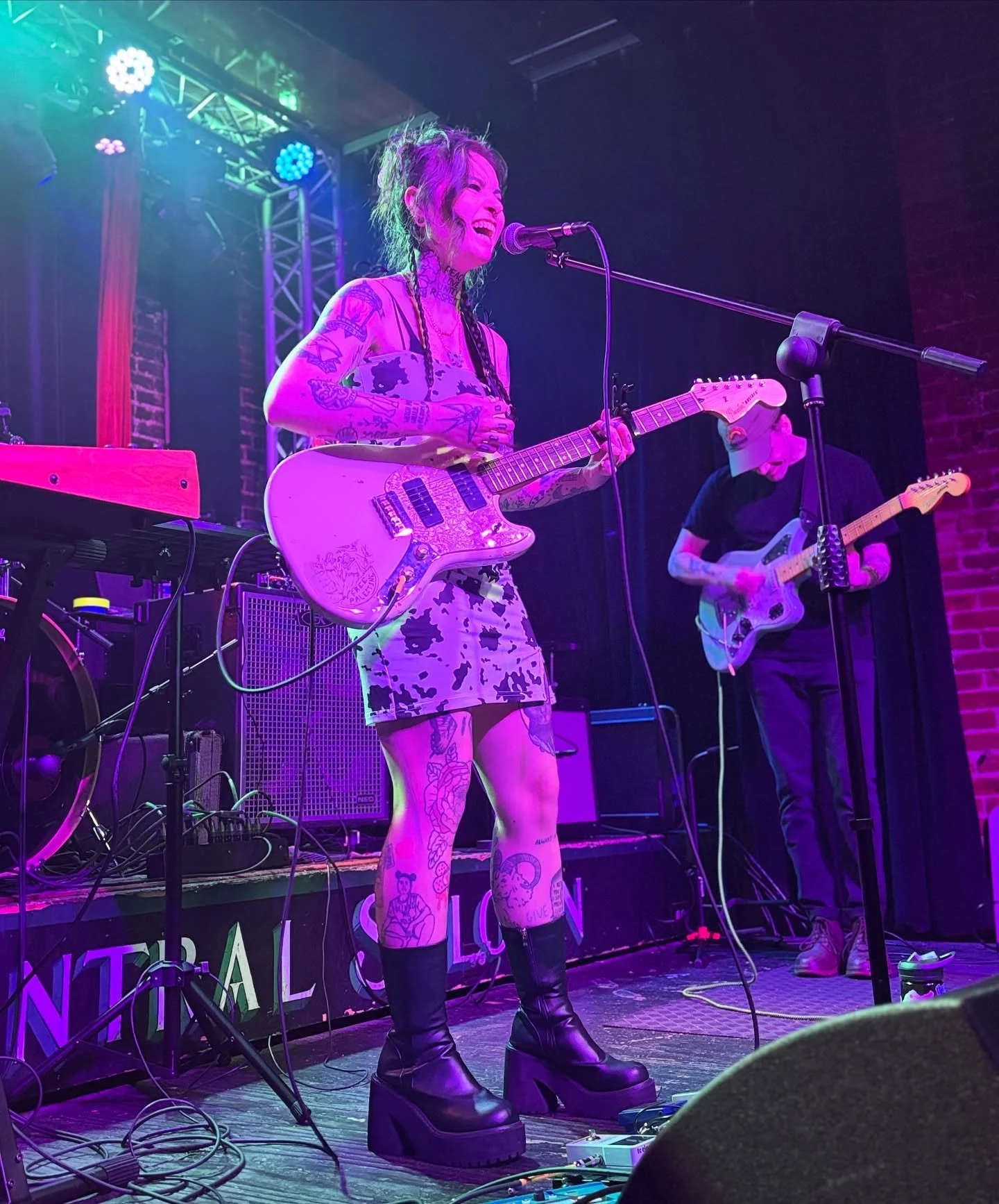 &ldquo;Crawl back down to me, swim within my fantasy&rdquo; - well, a fantasy became reality last night, getting to play at @centralsaloon ! Thanks for having us, thank you to @rustonwayband for inviting us and to @the_sound_and_the_fury_music for op