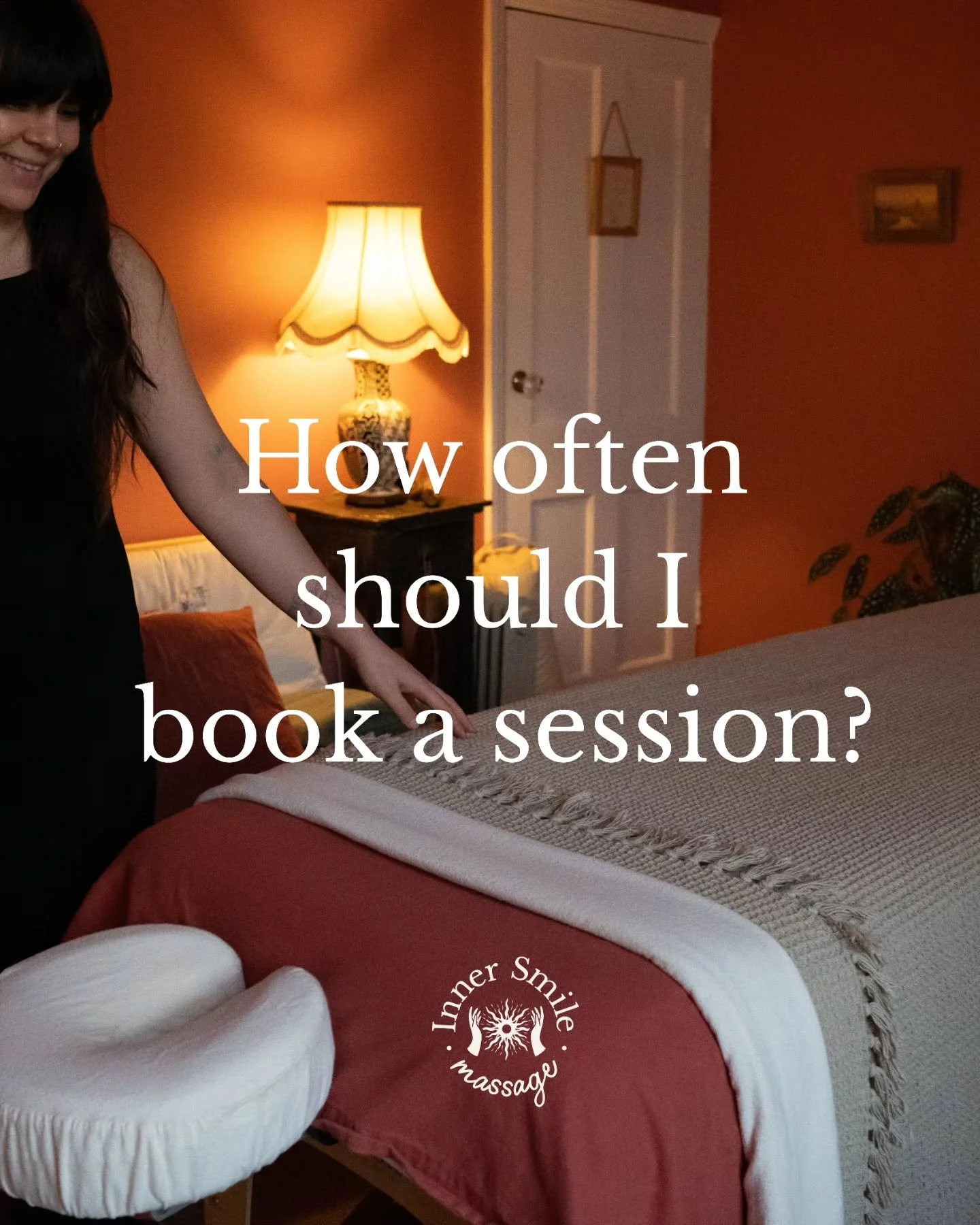 "How often should I book a session?"

There are so many different ways that regular massage can support your mind, body and soul. 

Here, I'm sharing some of the ways that I see my clients engaging with bodywork as a consistent self-care pr