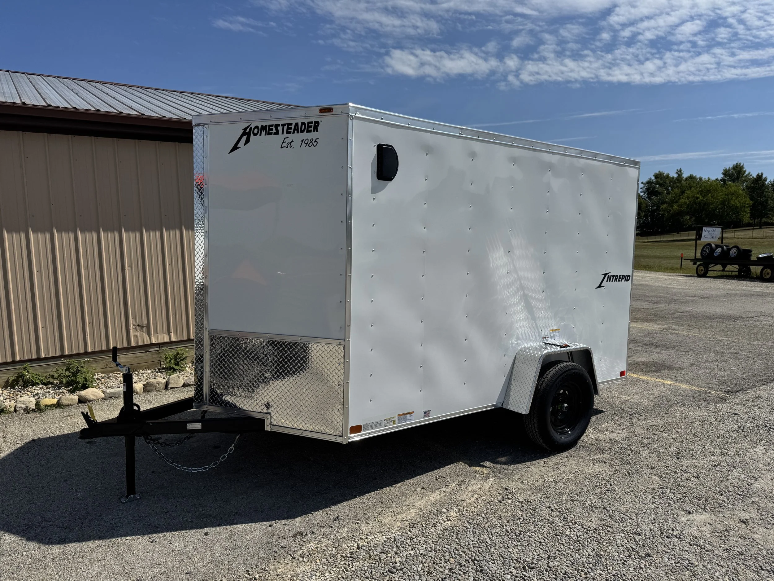 Homesteader 6’ x 10’ Intrepid, Single Axle