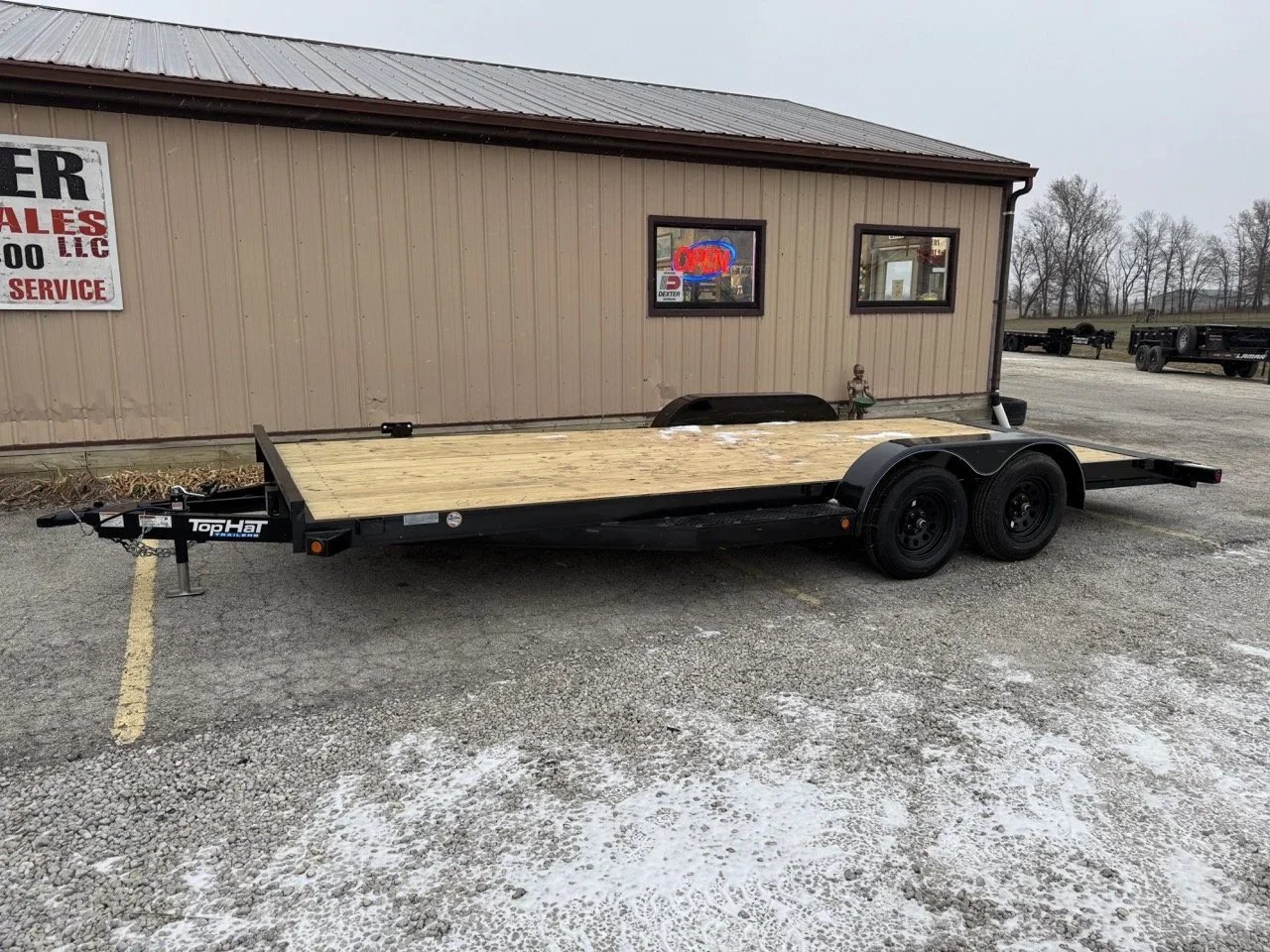 Top Hat 83”x20’ Deluxe Car Hauler, 2nd Brake Axle 3500#