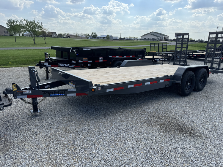 Top Hat 83” x 20’ (17’+3’) Equipment Hauler, 5’ XM Ramps