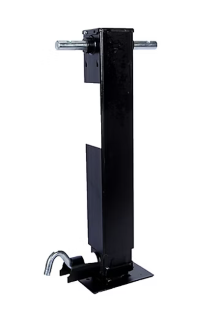 Dropleg Jack, 12K, Spring Loaded, Side pin