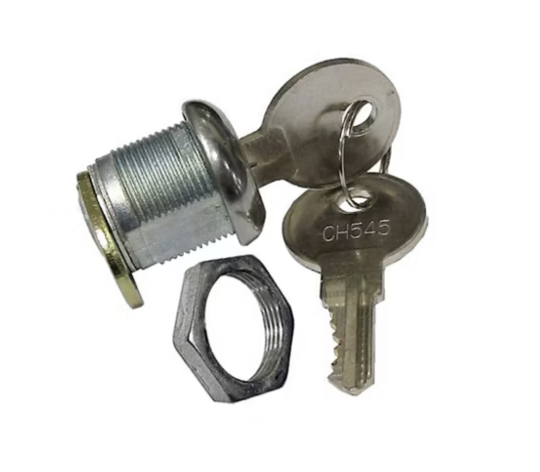 Replacement Key And Tumbler Set For Locking Junior Flush Latches