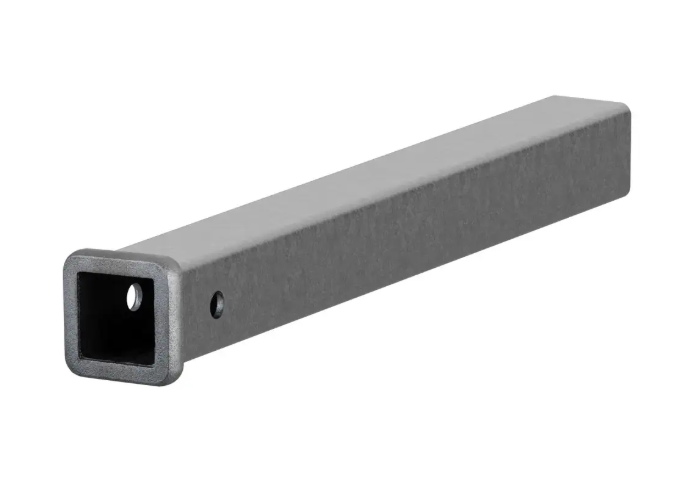 24" Trailer Hitch Tube 2" X 2" Raw Finish