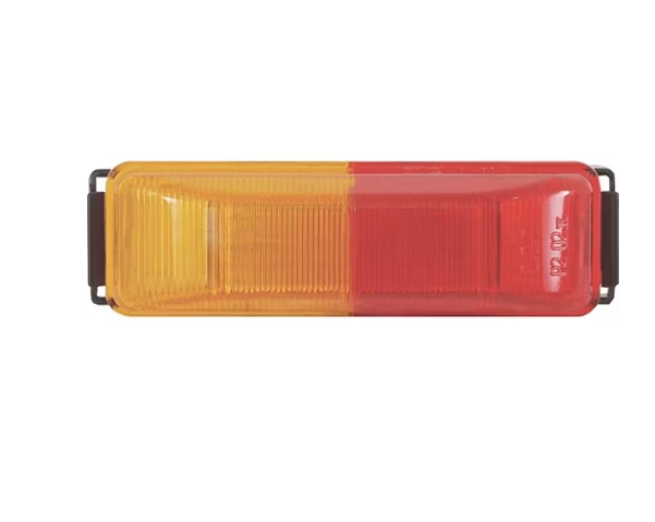 Optronics Incandescent Clear/Marker Red/Amber Dual Thinline Fender Mount