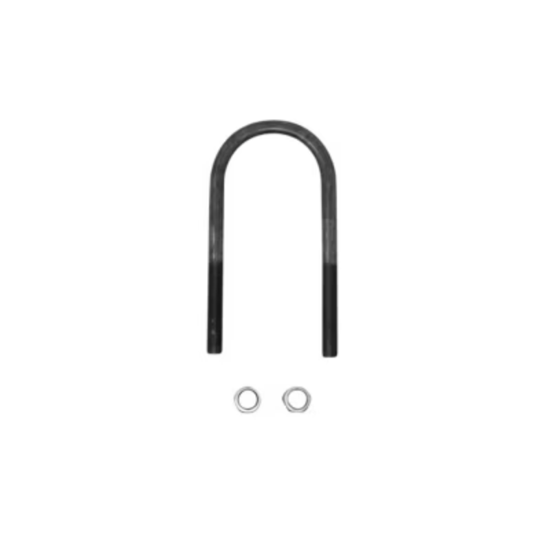 U-Bolt w/ Hardware, 3" RD 9/16"-18 X 7 1/4"