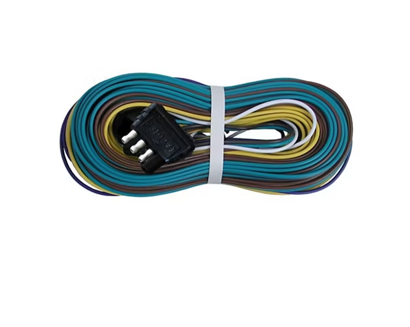 Trailer Electrical Harness: 4 Way 4 Flat 30' Trailer
