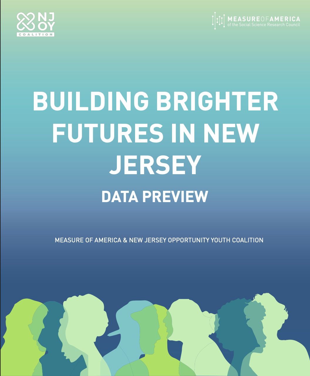 See new statistics about New Jersey's growing youth disconnection crisis.  Read the new data preview released by NJOYC and Measure of America 