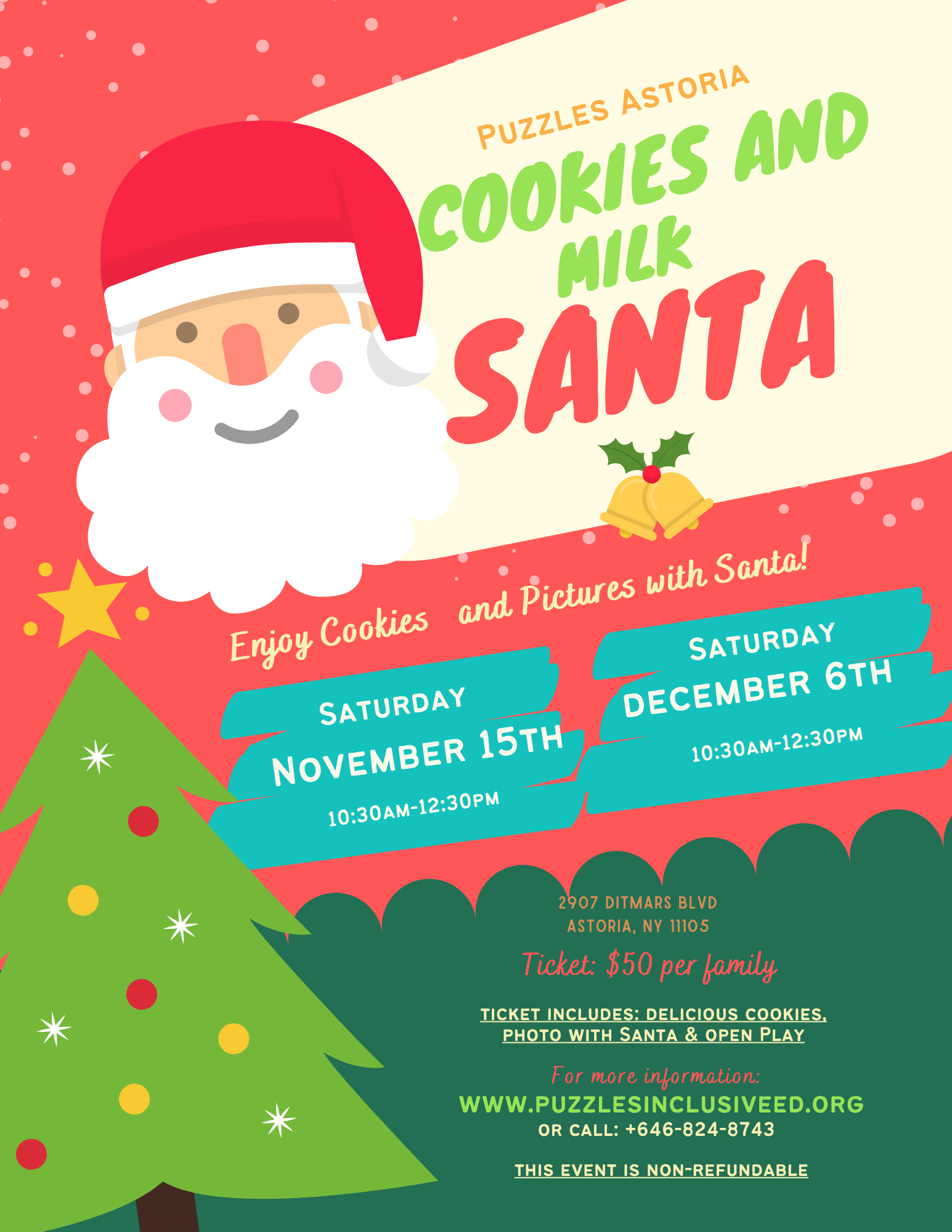 Cookies and Milk with Santa