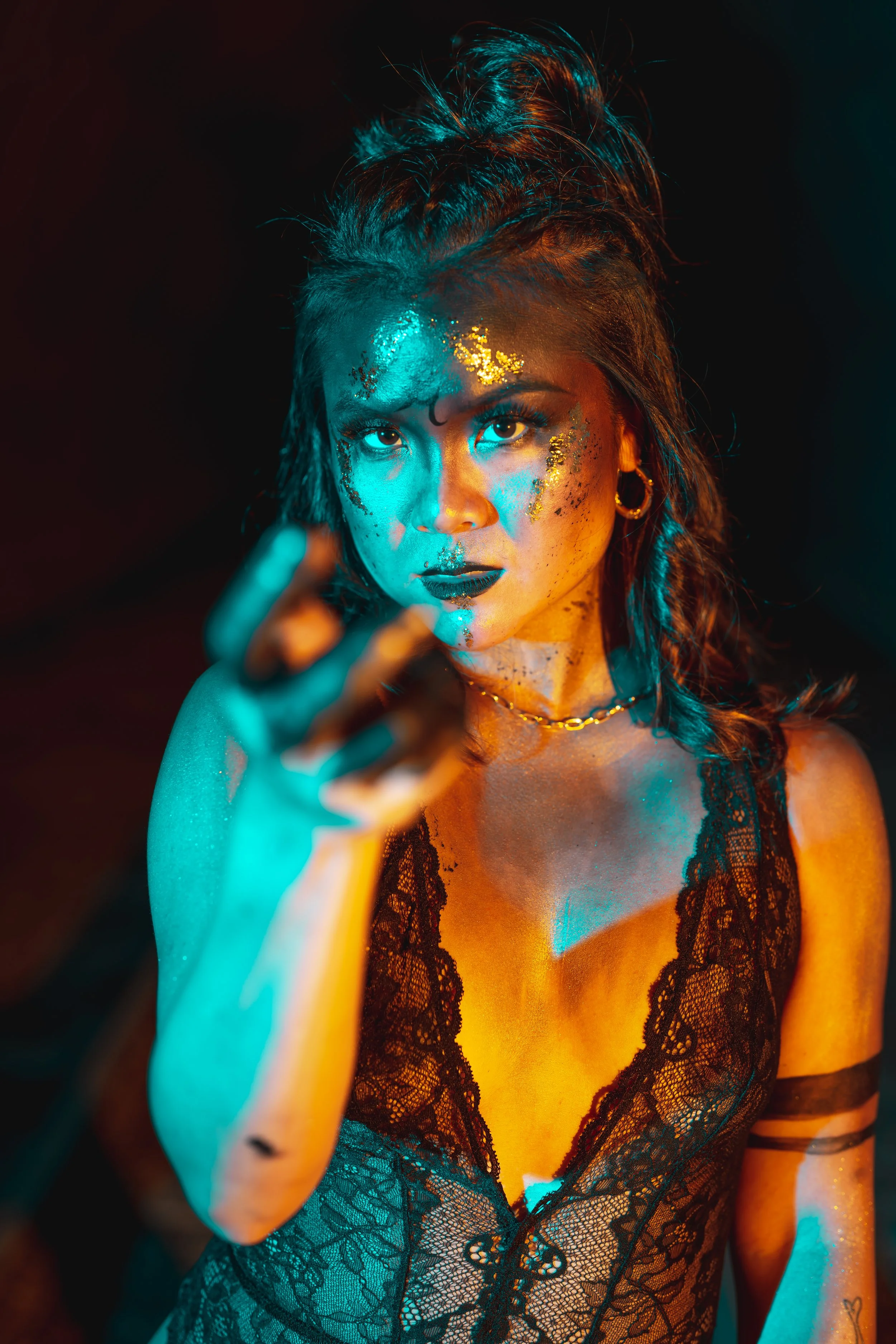 Viking Stage Hair & Makeup 