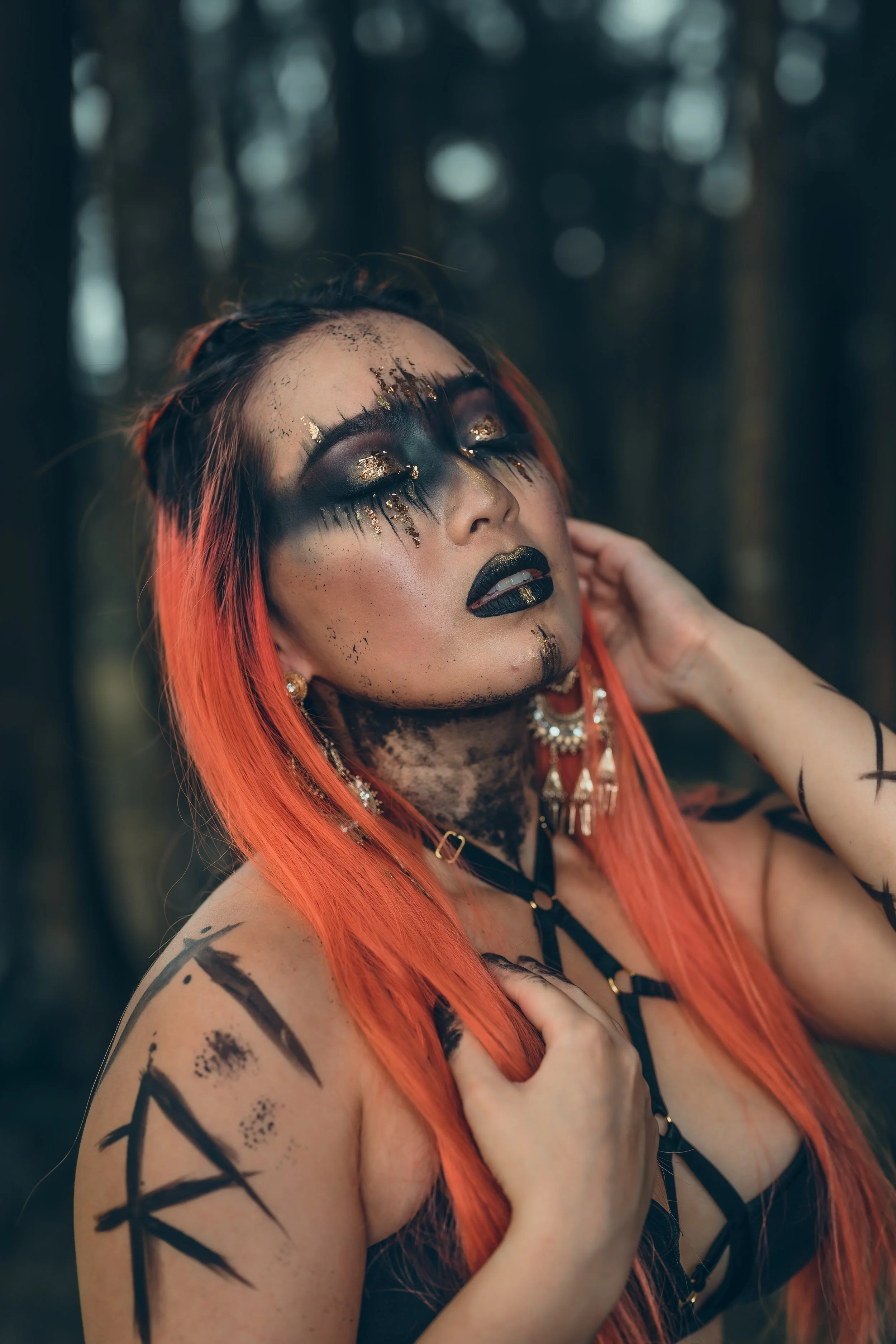 Viking Stage Hair & Makeup 
