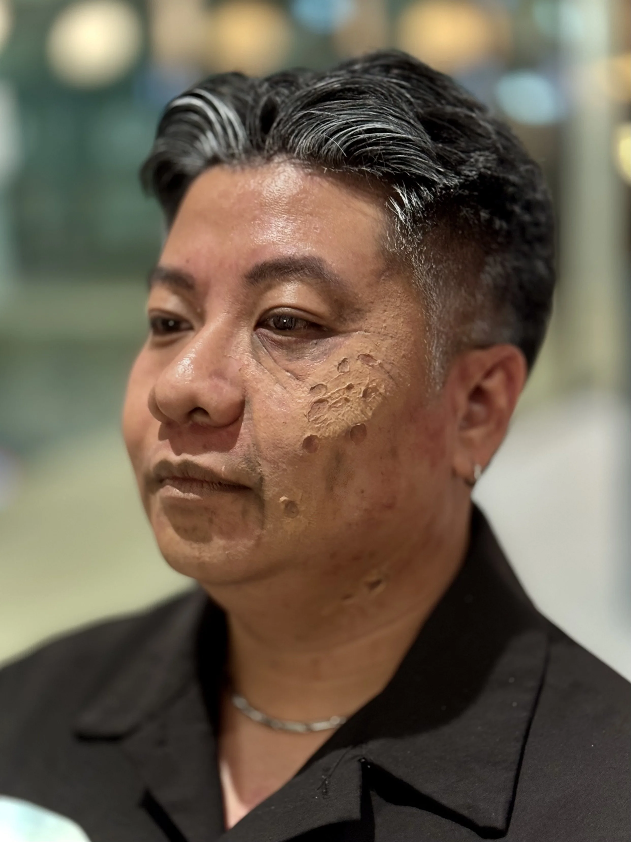 SFX old age & diseased makeup for Titan Digital 