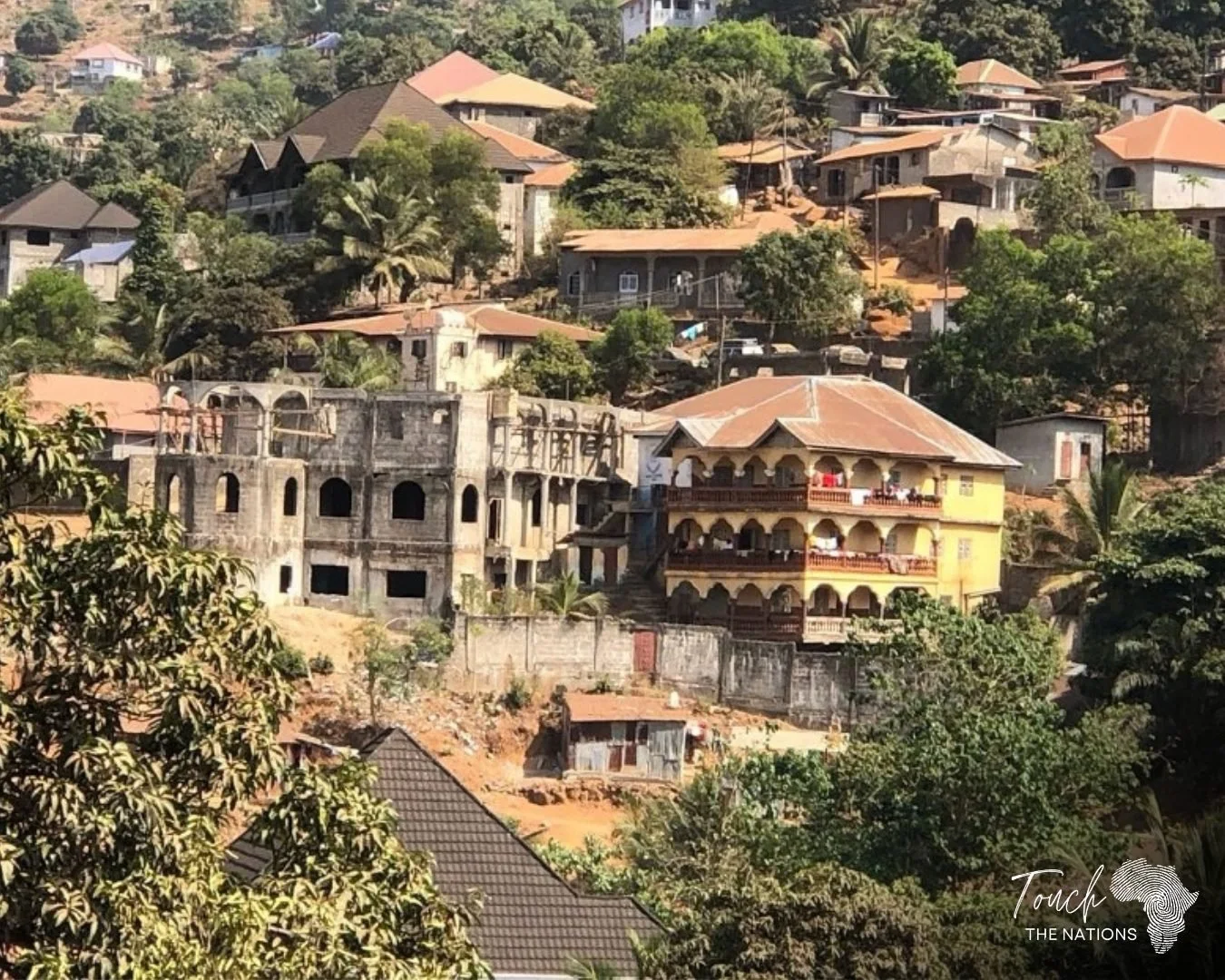 A building with purpose. The multipurpose building in Sierra Leone is already being put to use across all three floors.

The first floor provides space for children and students from kindergarten through second grade, while the upper floors create ro