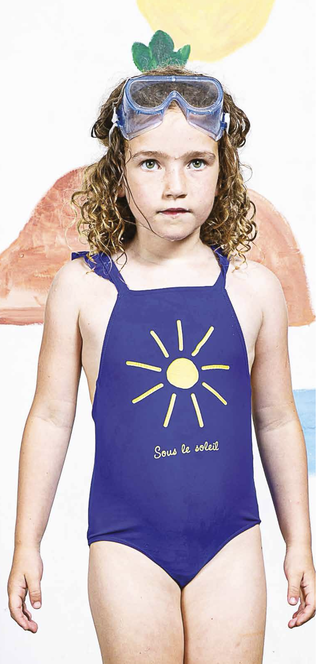 Arsène et Les Pipelettes | Bathing Suit Berenice | Blue