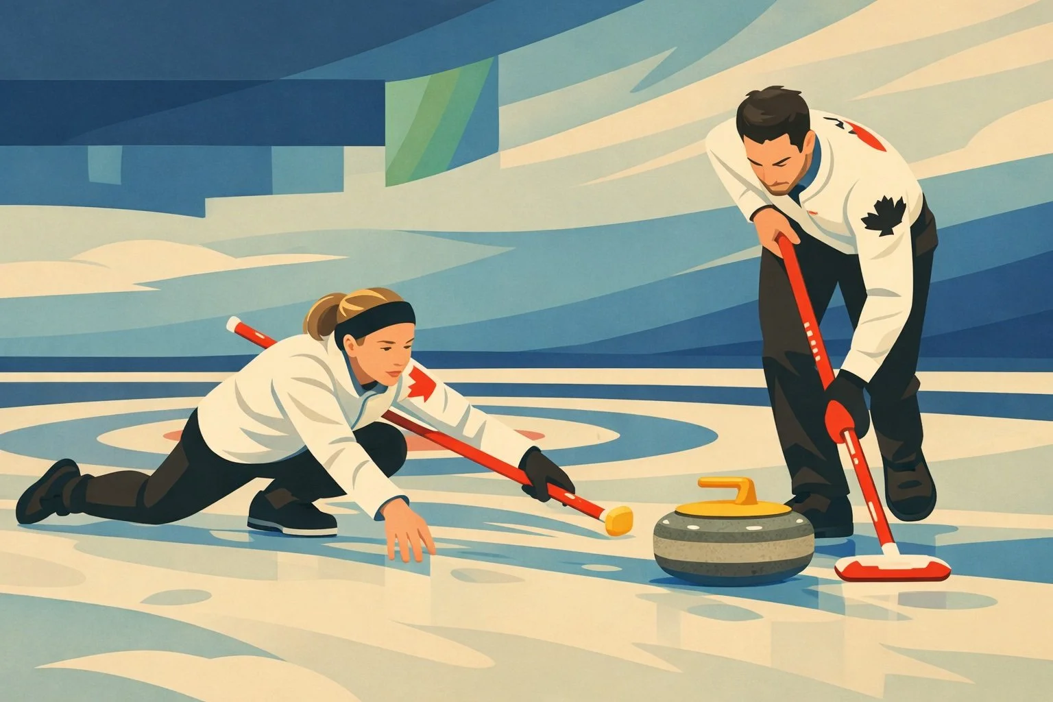 Le curling et votre réseau: La stratégie à long terme qui fait toute la différence