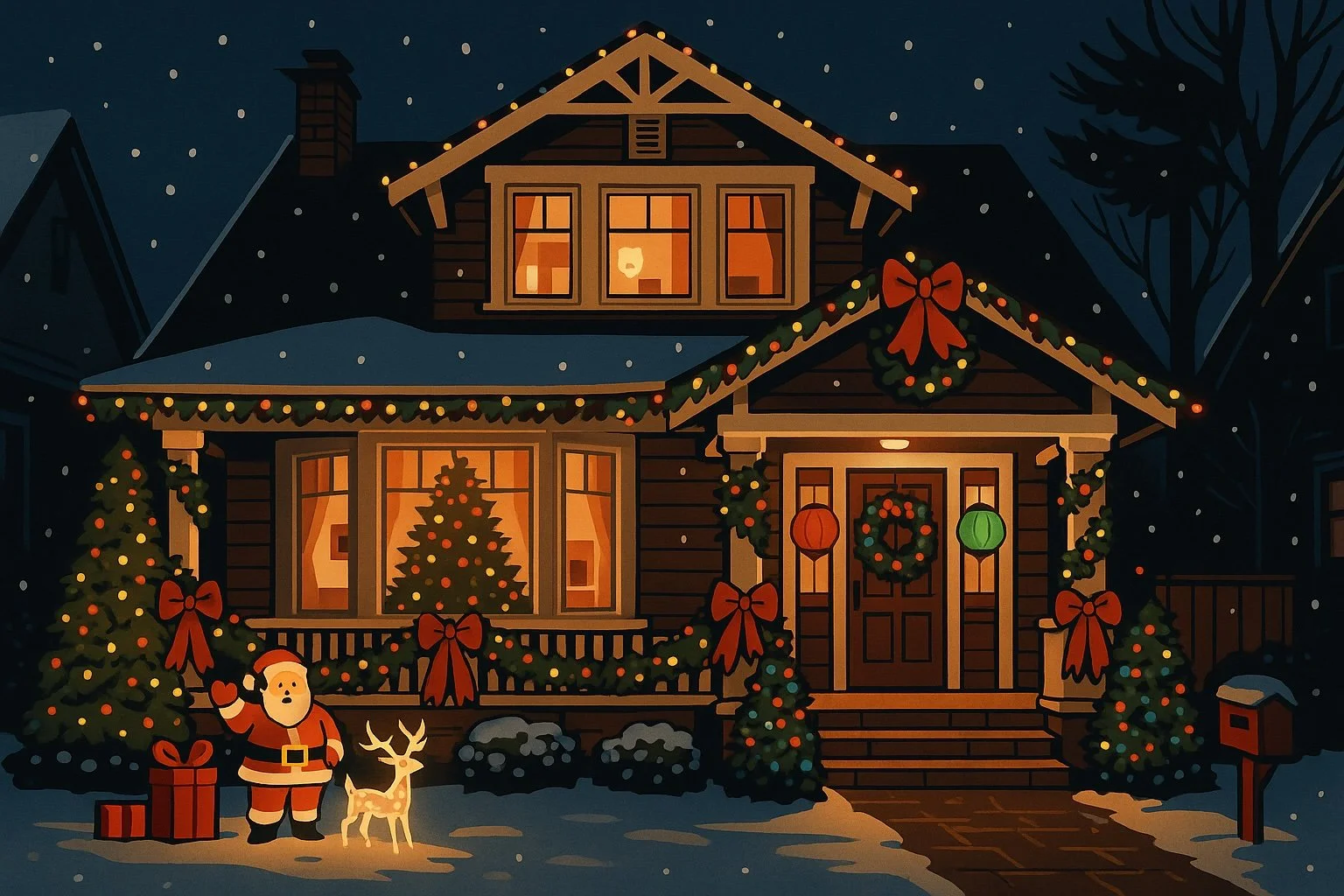 Les lumières de Noël et votre réseau : quand la connectivité illumine tout