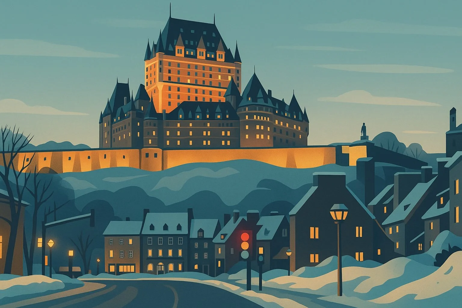 Le Château Frontenac a 130 ans et il est toujours magnifique : votre réseau HFC peut faire pareil