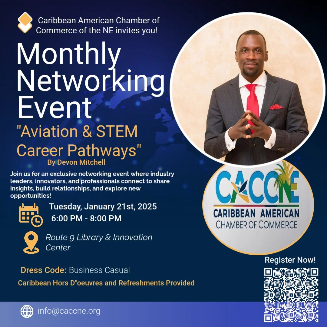 The Caribbean American Chamber Of Commerce January Networking Event!
