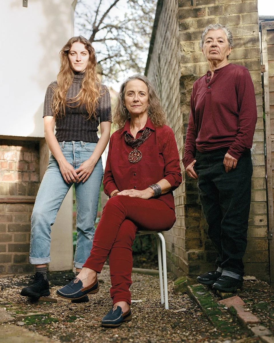 Quetzal Maucci and her mothers.