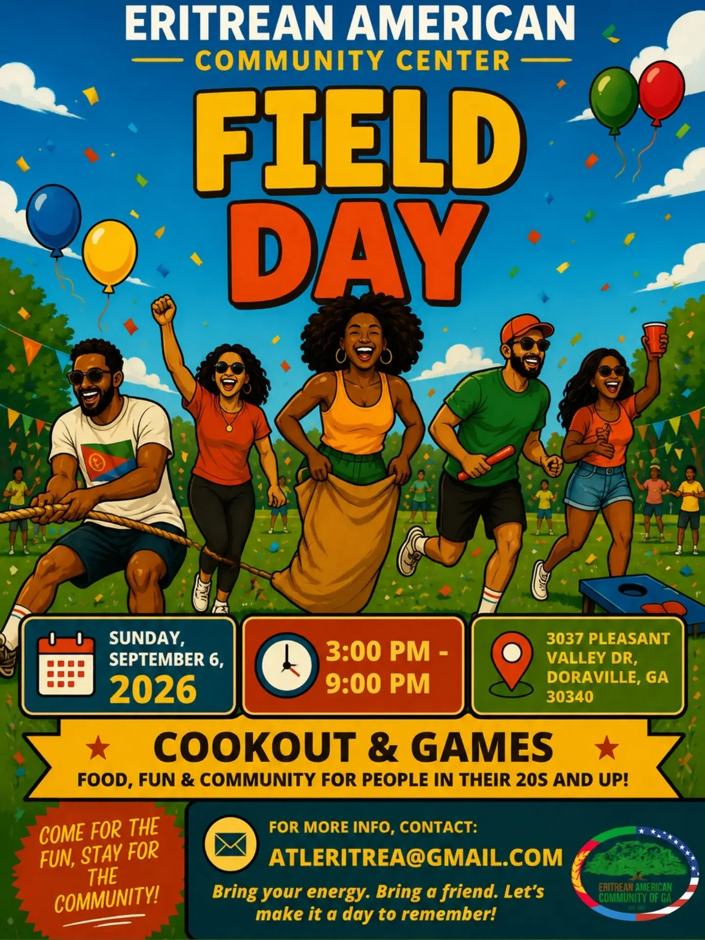 Eritrean American Community Center Field Day