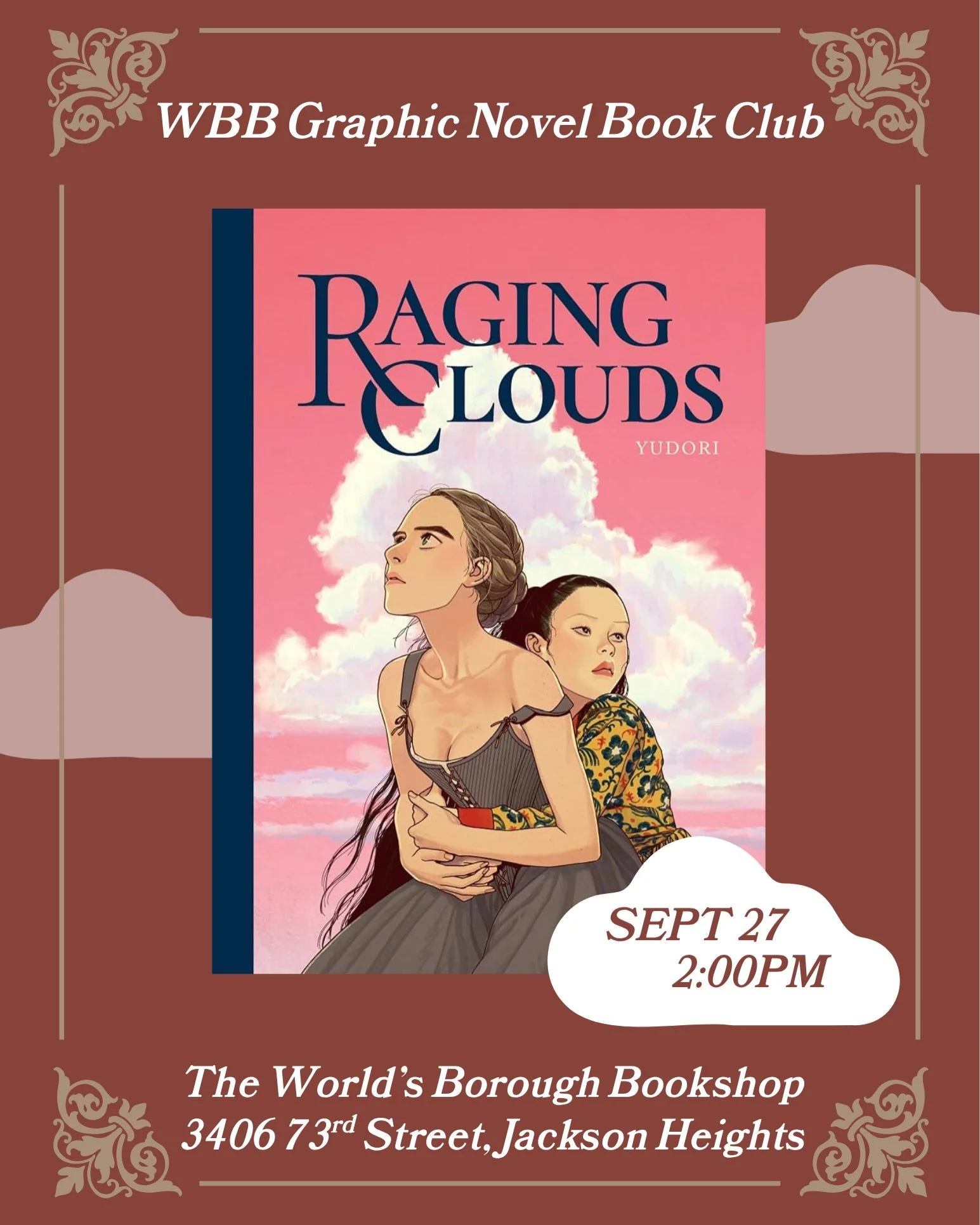 WBB Graphic Novel Book Club: Raging Clouds