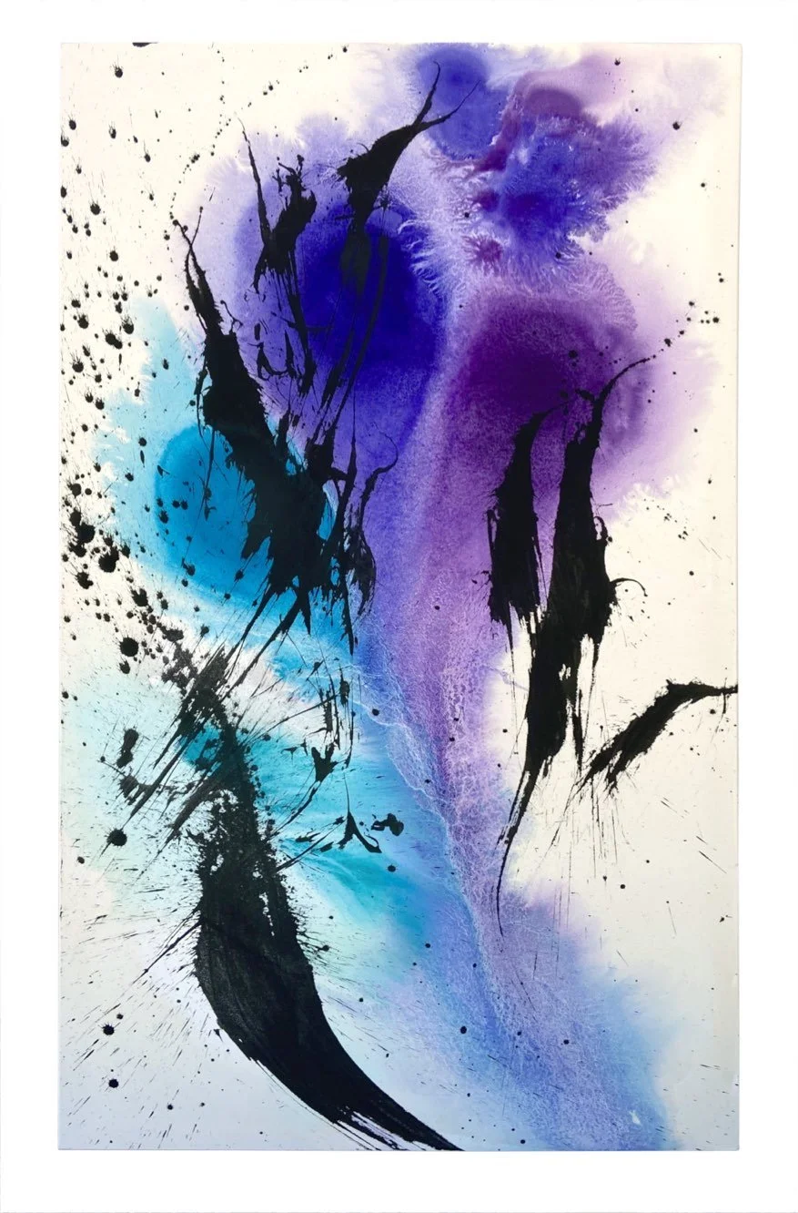 Winter - Serie: Balance der Zeiten - 108 x 180 cm