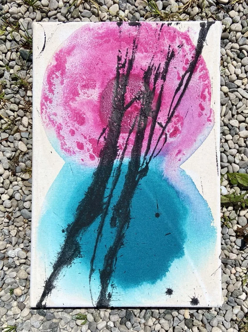 PinkTürkis_20x30