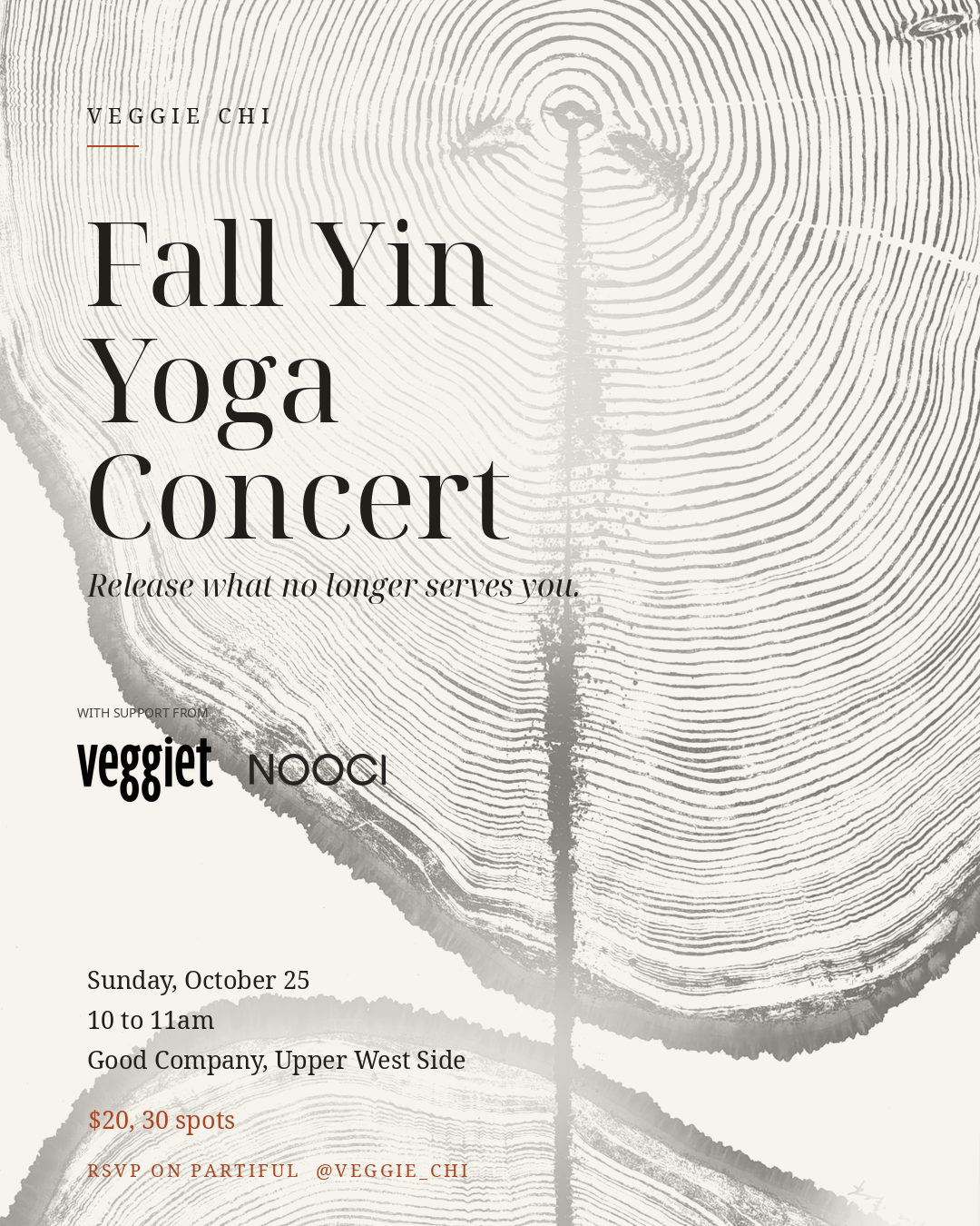 Fall Yin Yoga Concert