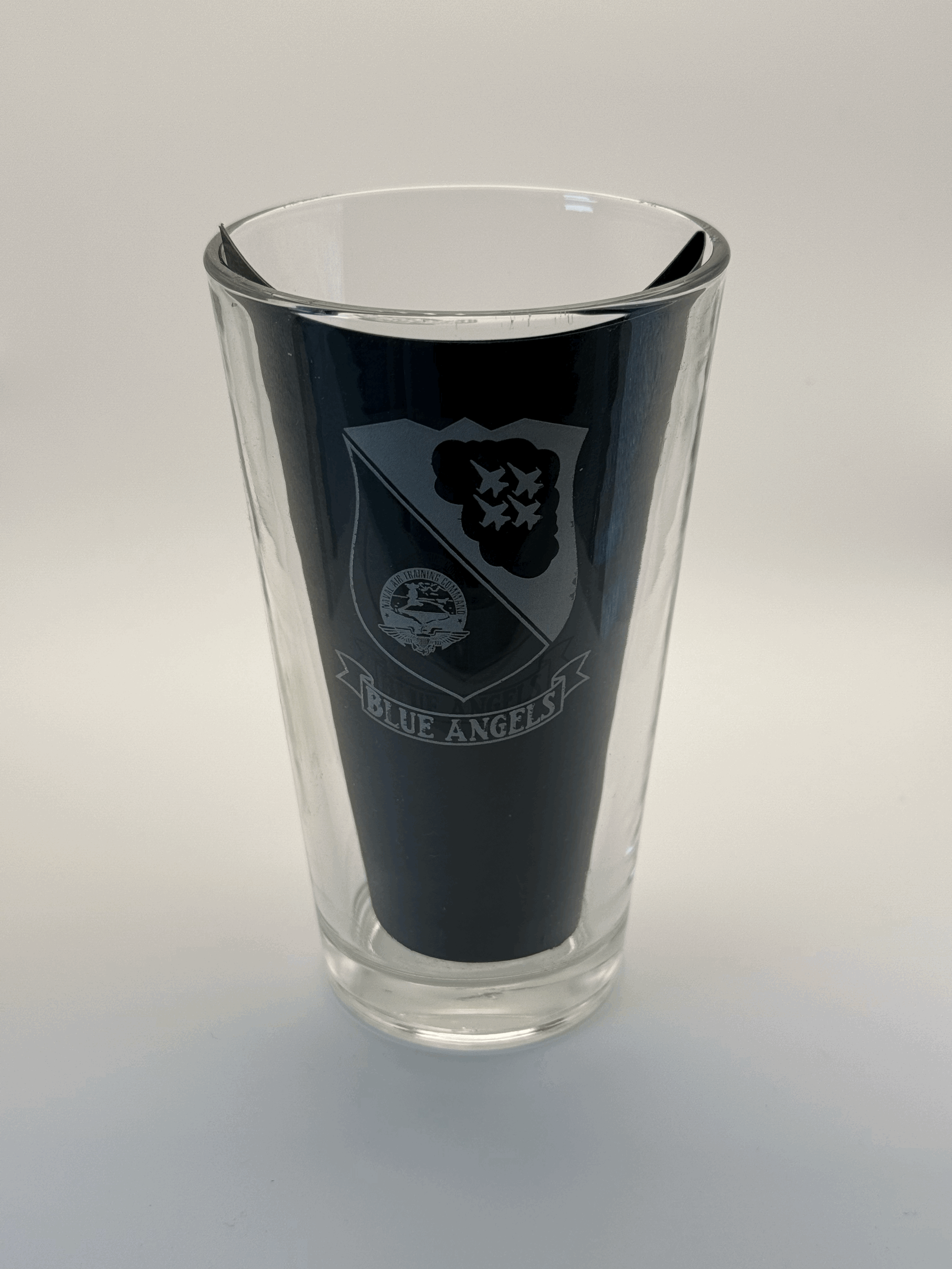 Blue Angels Engraved Pint Glass