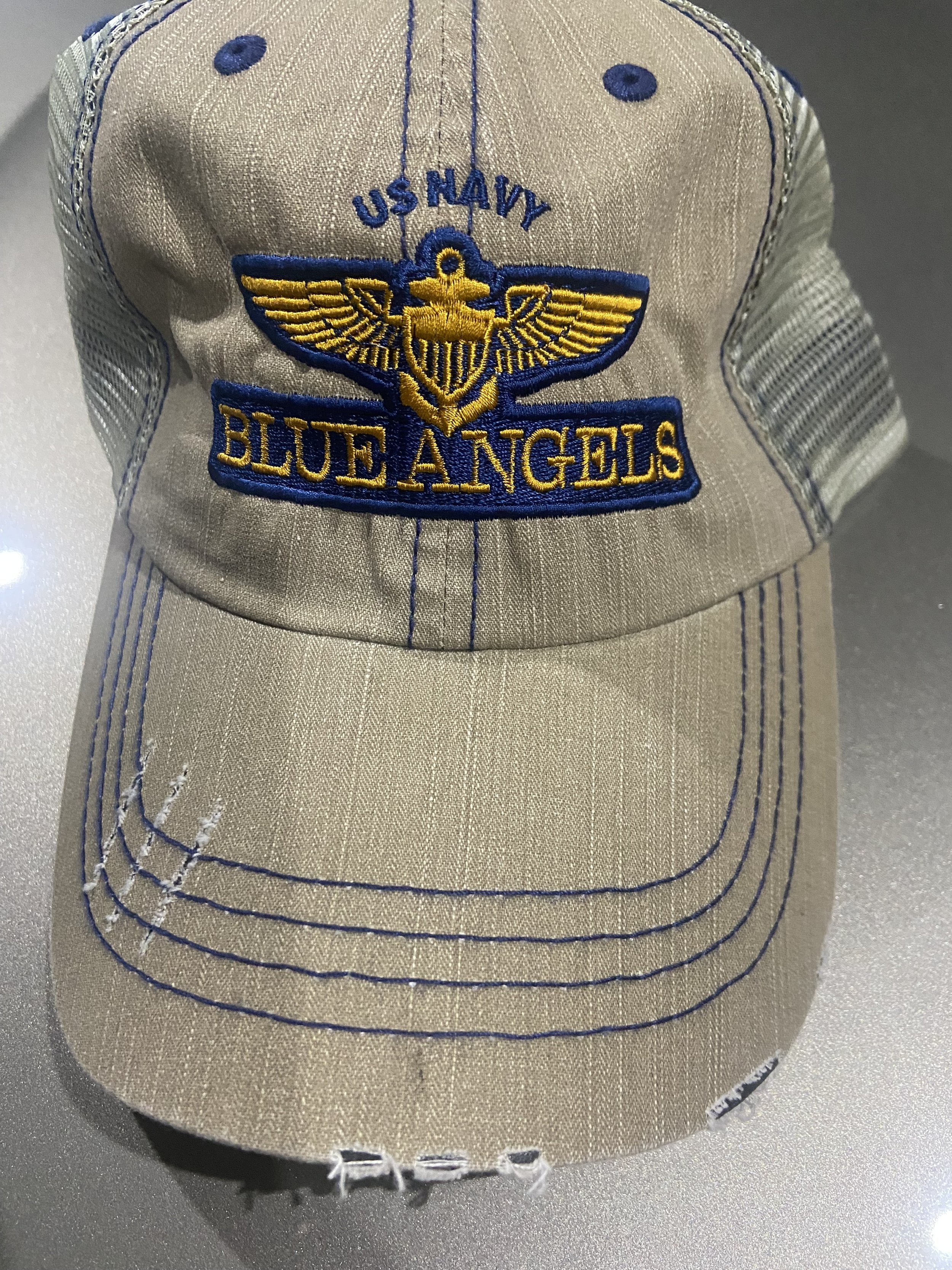 Blue Angels Distressed Cap