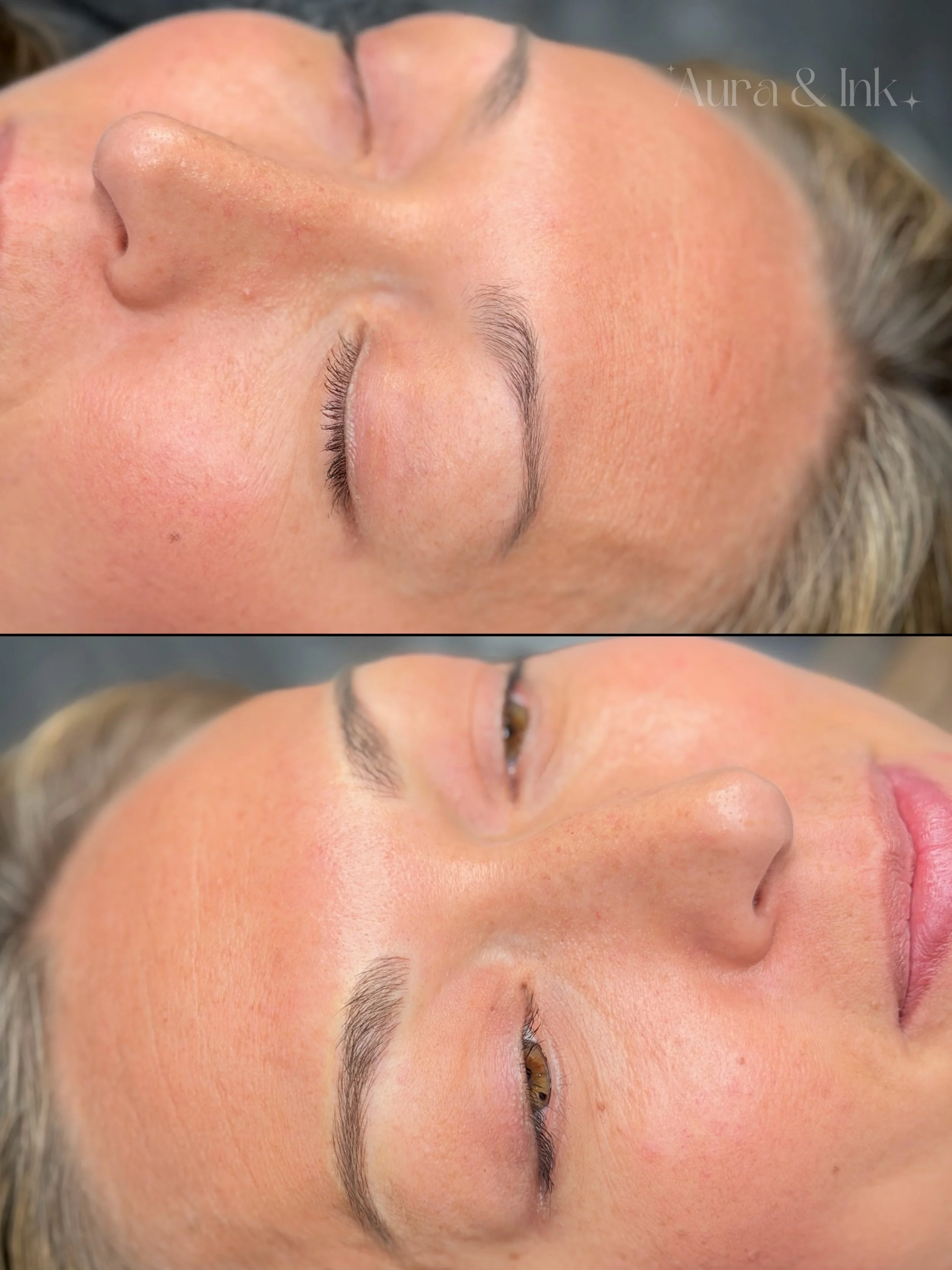 A subtle brow enhancement 

My beautiful client hardly wears makeup and wanted to ensure her brows were super natural looking and didn&rsquo;t look too filled in. Honestly, I think they look so good and perfectly matched! 

#subtlebrowenhancement #me