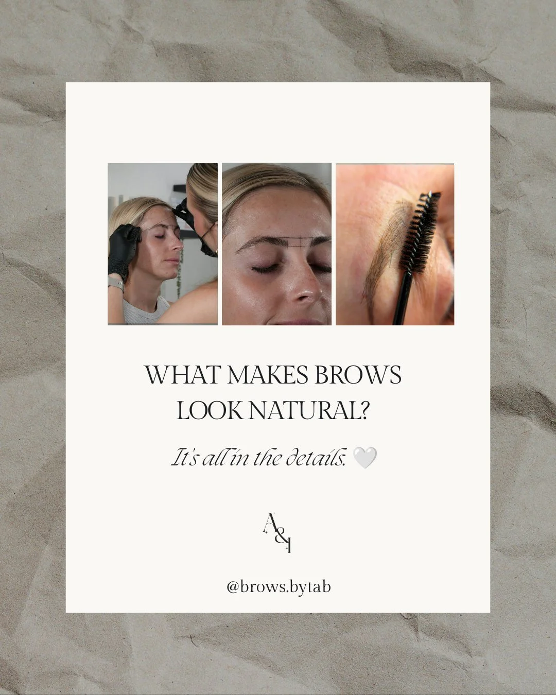 What makes brows look natural? It&rsquo;s all in the details. 🤍

From choosing the right pigment to placing each stroke with intention, every little detail matters when creating brows that blend beautifully with your natural features.

The goal? For