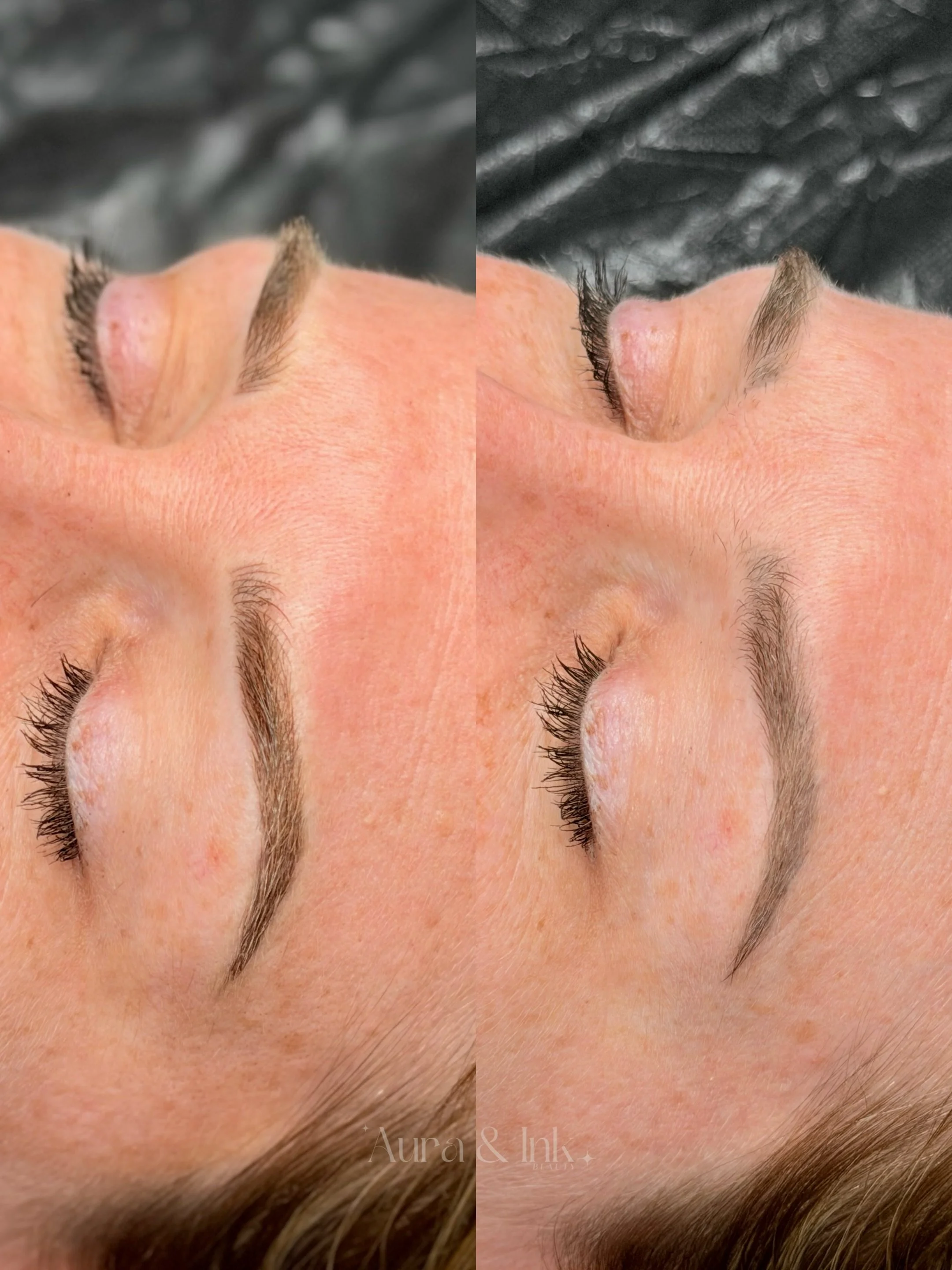 Brows tattooed but looking dull and losing your shape?? Might be time for a Color Boost session ✨

My clients typically can go anywhere from 1.5-3+ years before coming back in for their refresher appt. It completely depends on how your skin heals the