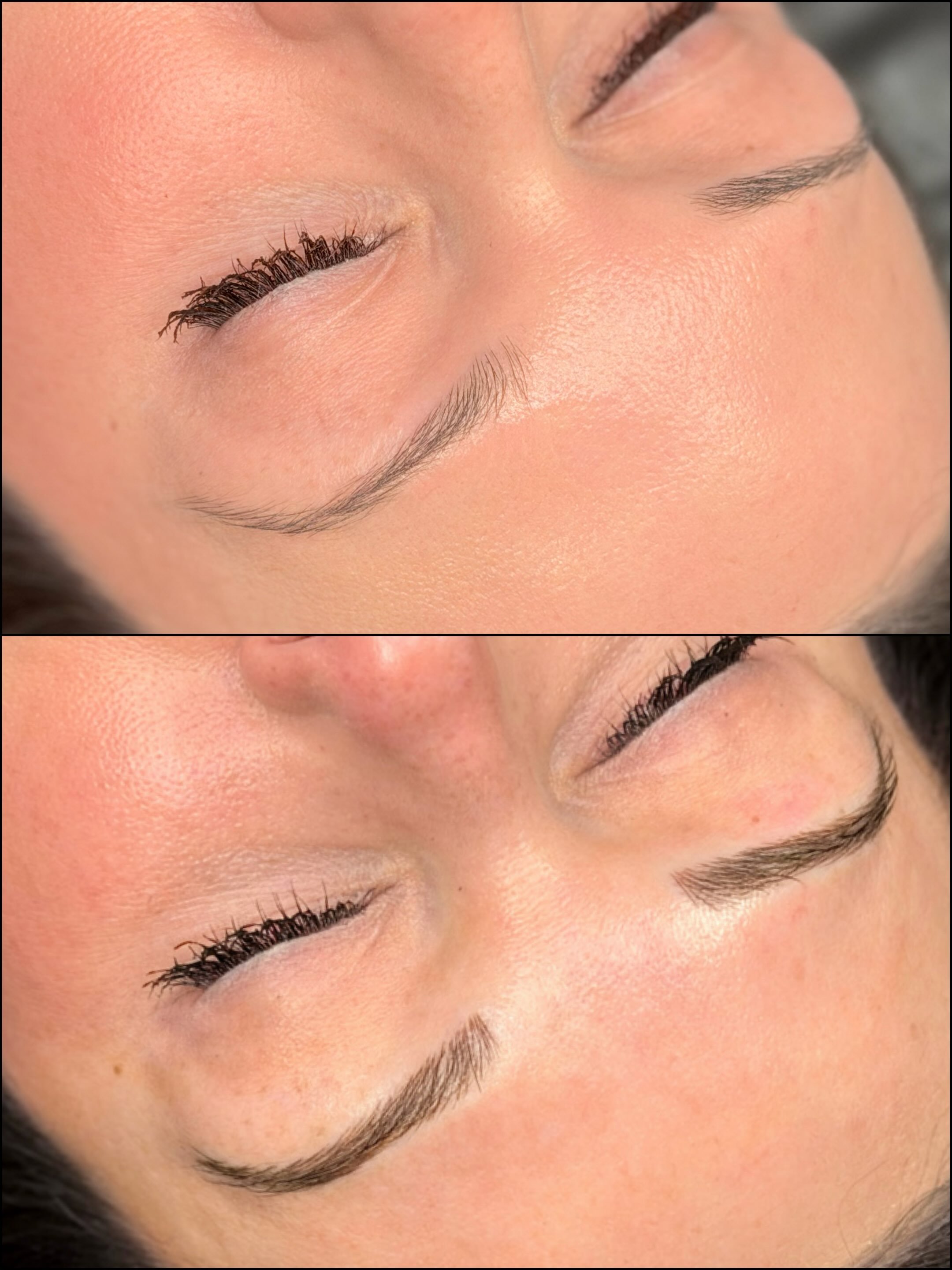From bare brows to tattooed brows ❤️&zwj;🔥

Don&rsquo;t get scared when we say tattooed brows. That only means we implant pigment in the skin to create natural looking hairstrokes. 

I promise you won&rsquo;t leave with scary, dark brows that turn b