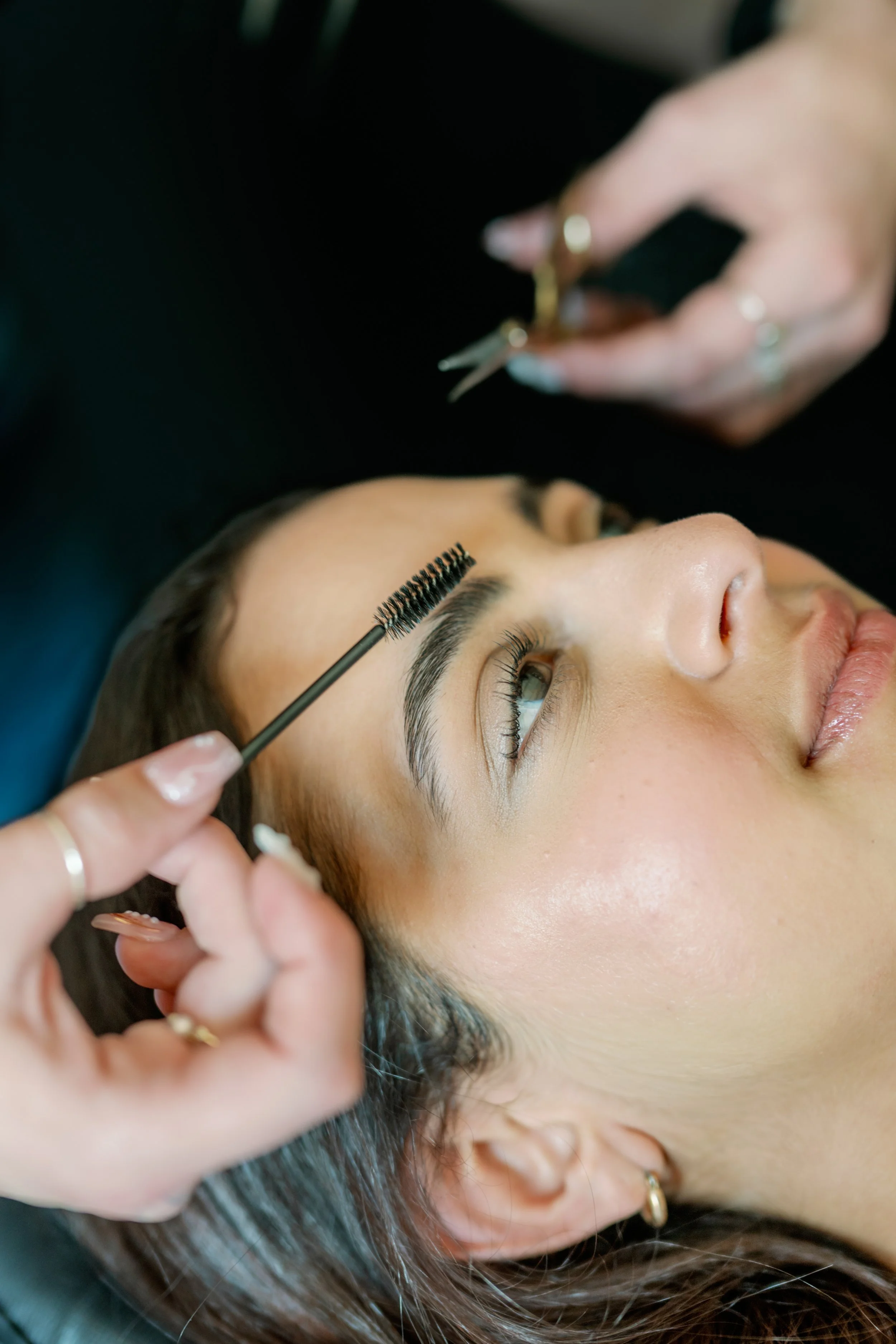Brow Shaping  done by Tweezing