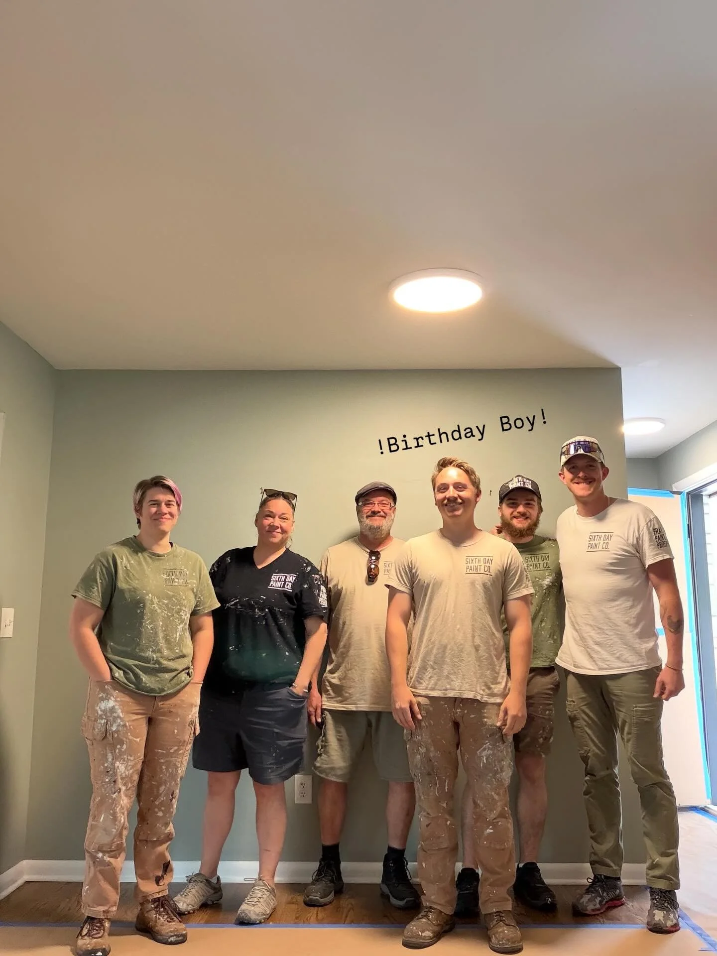 We are grateful for this amazing team of people that care about craftsmanship! This team keeps the ball rolling and we are thankful for them! Also shoutout to Collin on his birthday! Happy 25th 🥳