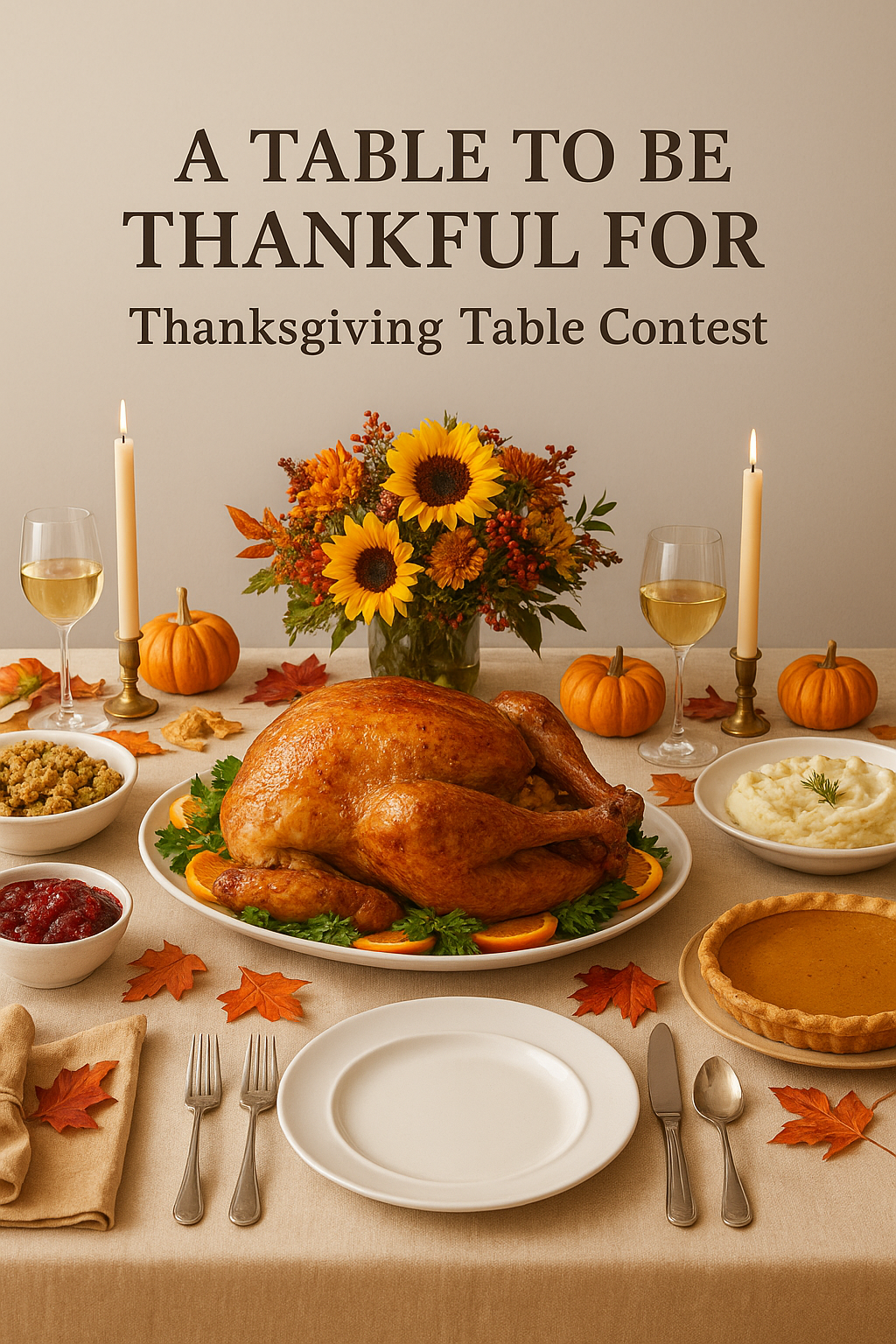 A Table to Be Thankful For” 