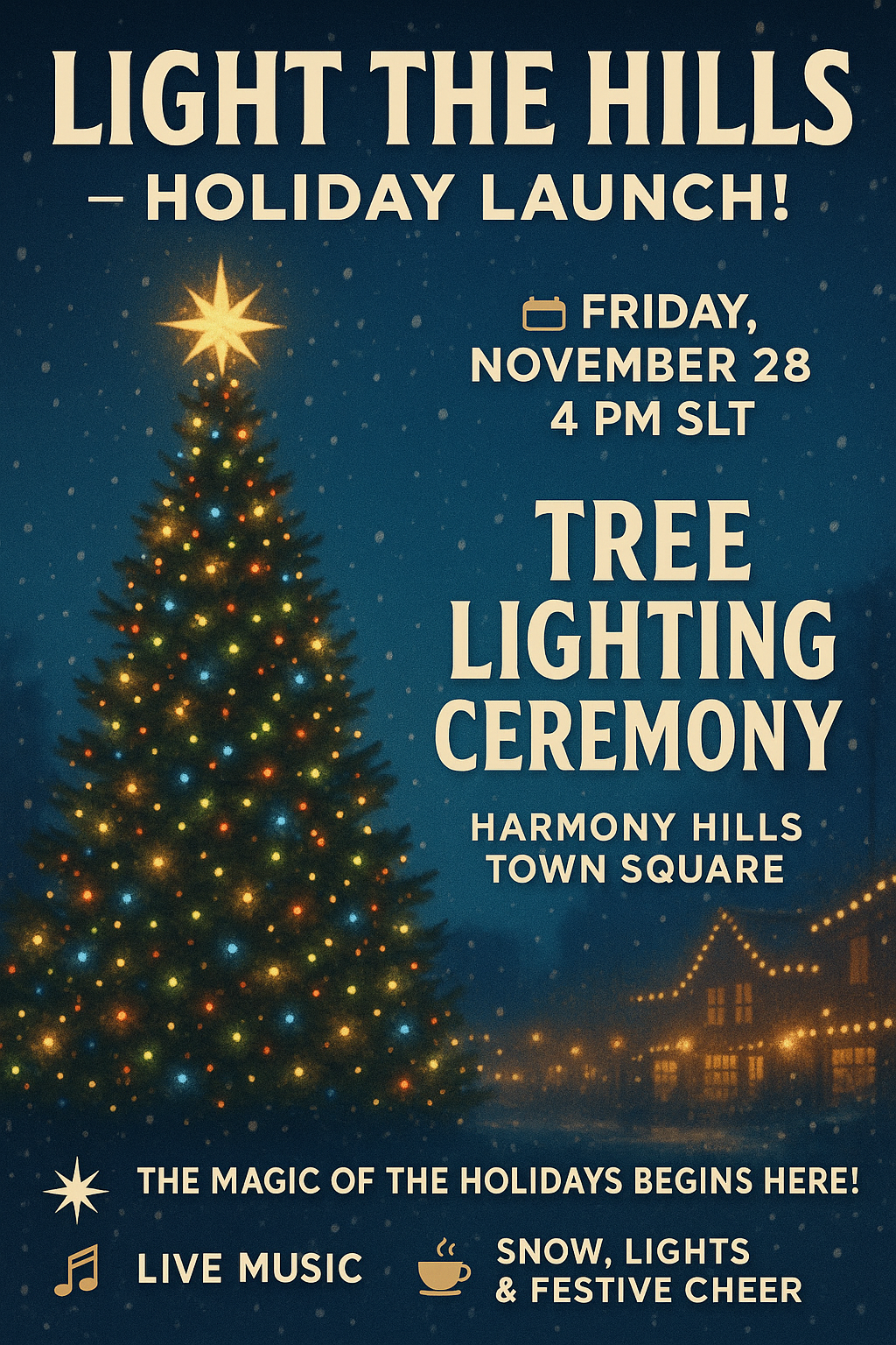 🎇 Light the Hills – Holiday Launch!
