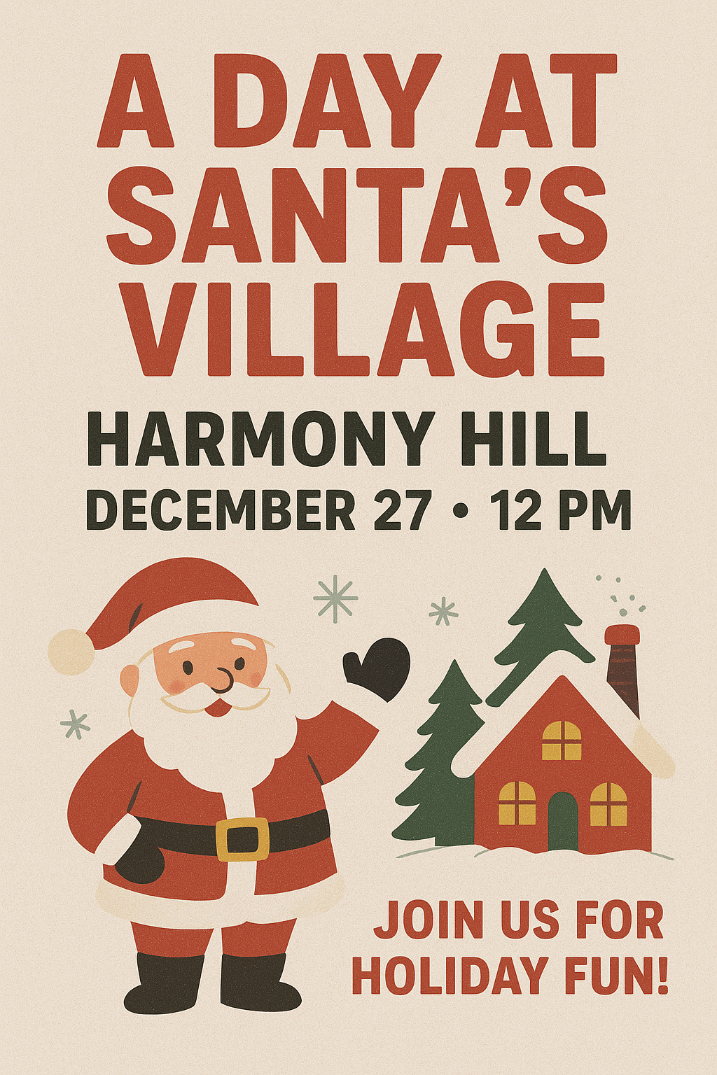 A Day At Santa's Village