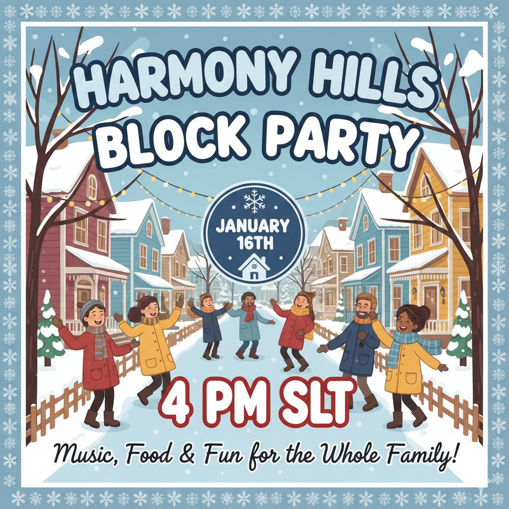Harmony Hills Block Party