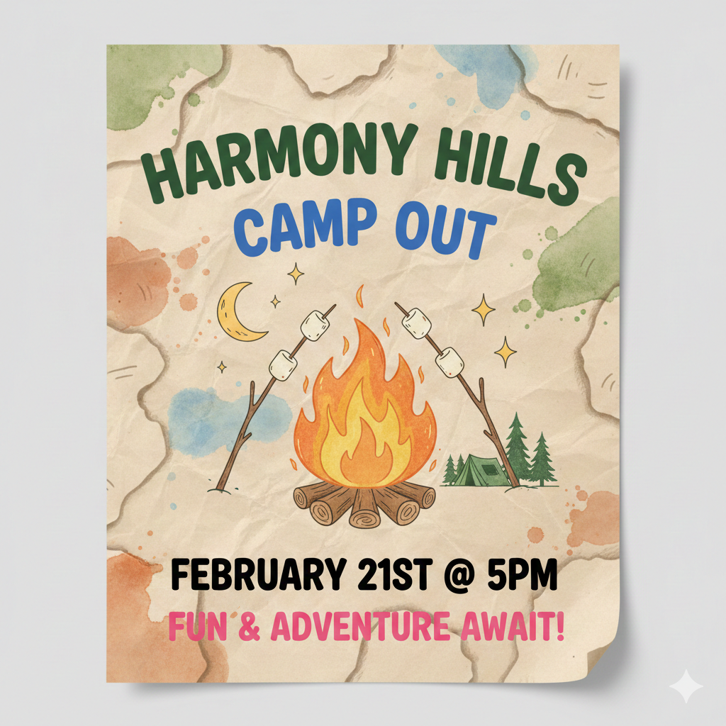 Harmony Hills Camp Out 