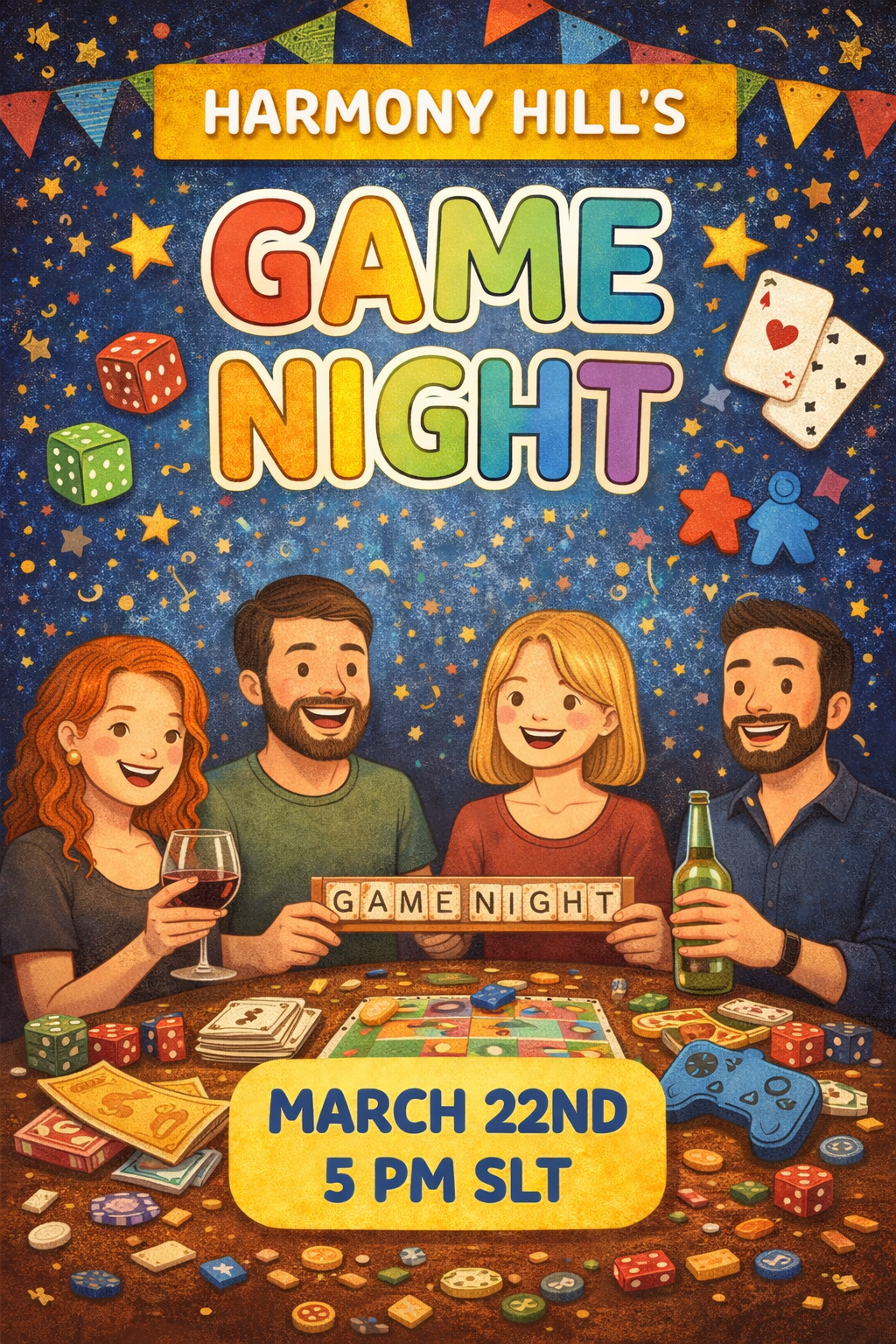 Harmony Hills Game Night 