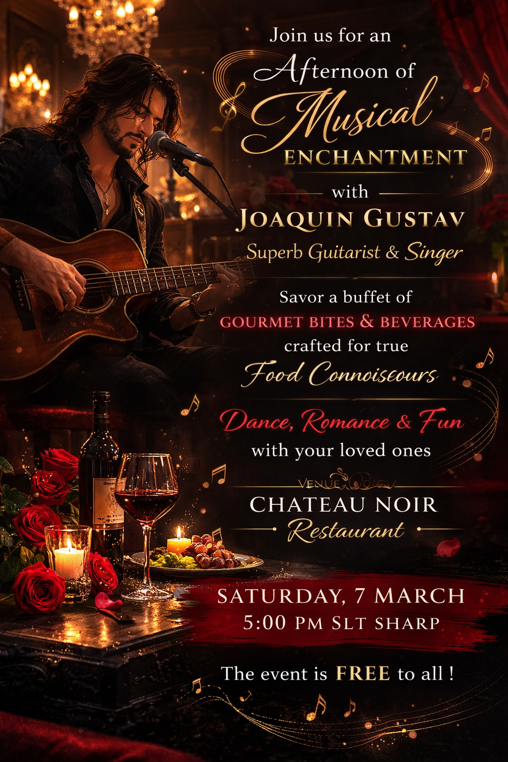 Chateau Noir Live Music Event!