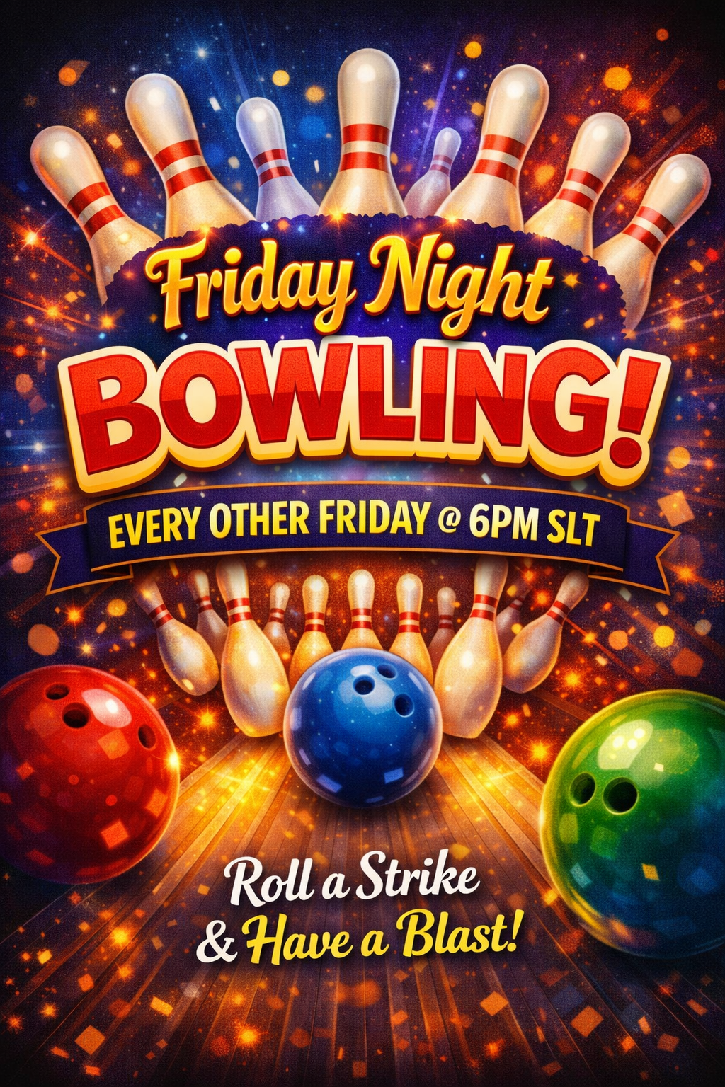 Friday Night Strikes: The Harmony Hills Bowling!