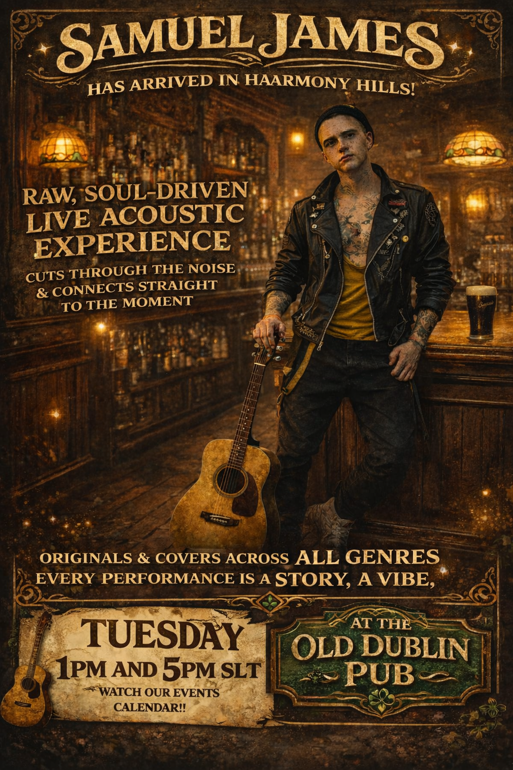 Samuel James Live at The Old Dublin Pub 