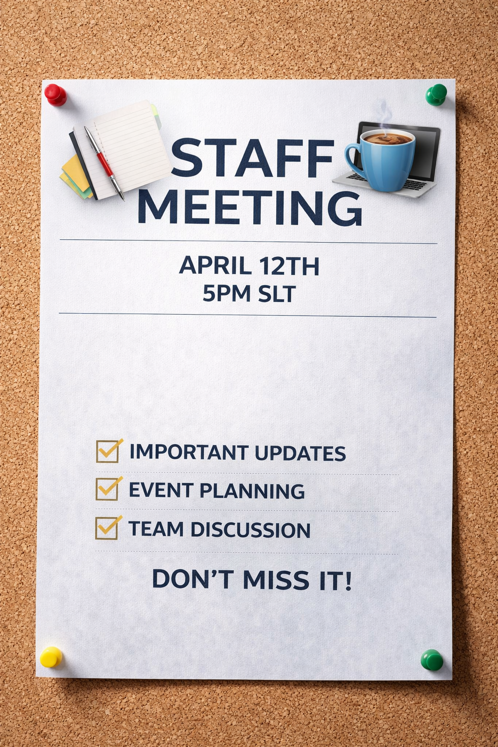 Staff Meeting
