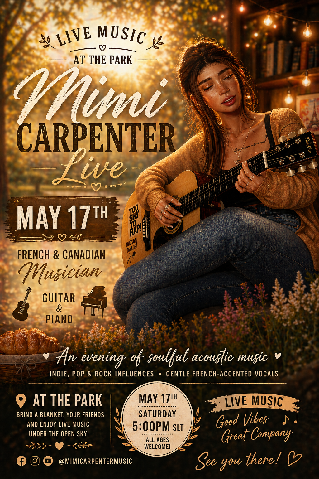 Mimi Carpenter live at the Park