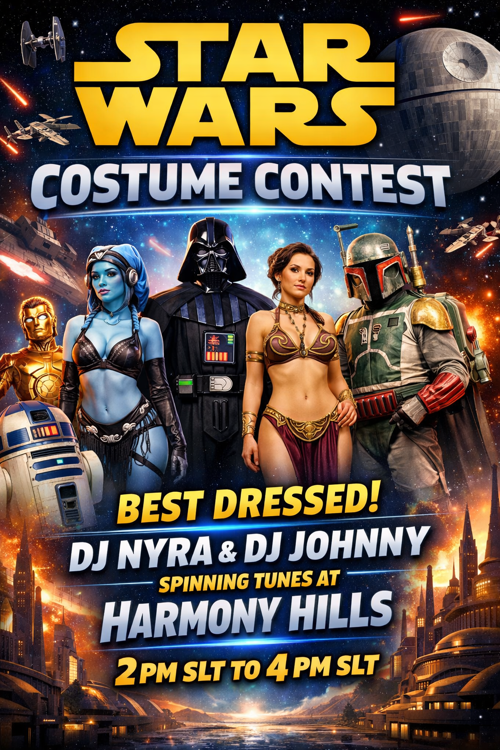 May 4th Costume party!