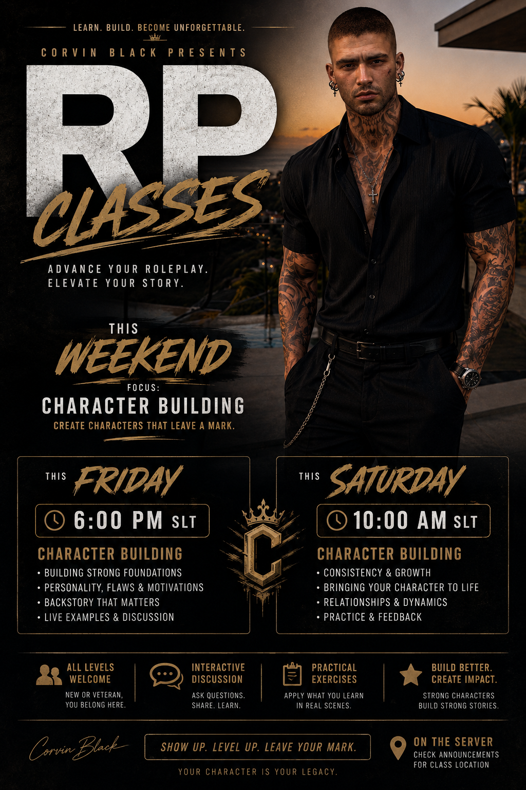 Roleplay Class With Corvin Black
